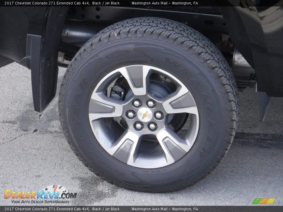 2017 Chevrolet Colorado Z71 Extended Cab 4x4 Wheel Photo #3