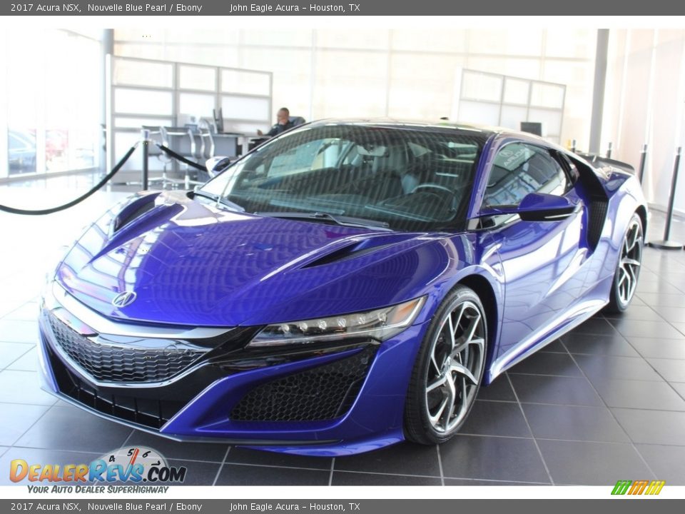2017 Acura NSX Nouvelle Blue Pearl / Ebony Photo #3