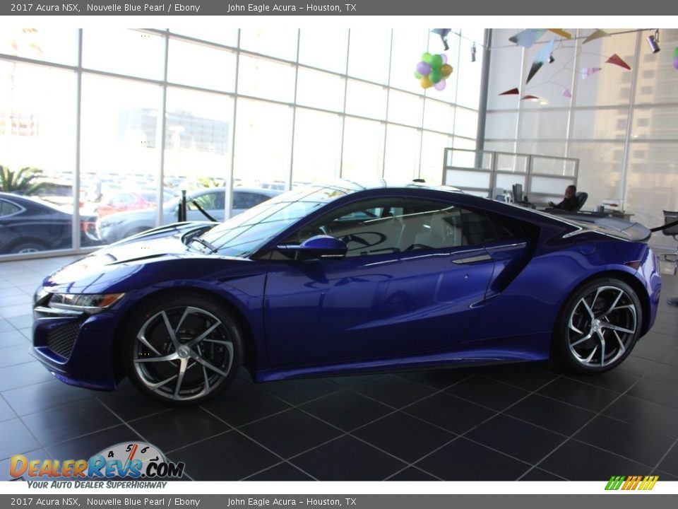 2017 Acura NSX Nouvelle Blue Pearl / Ebony Photo #4