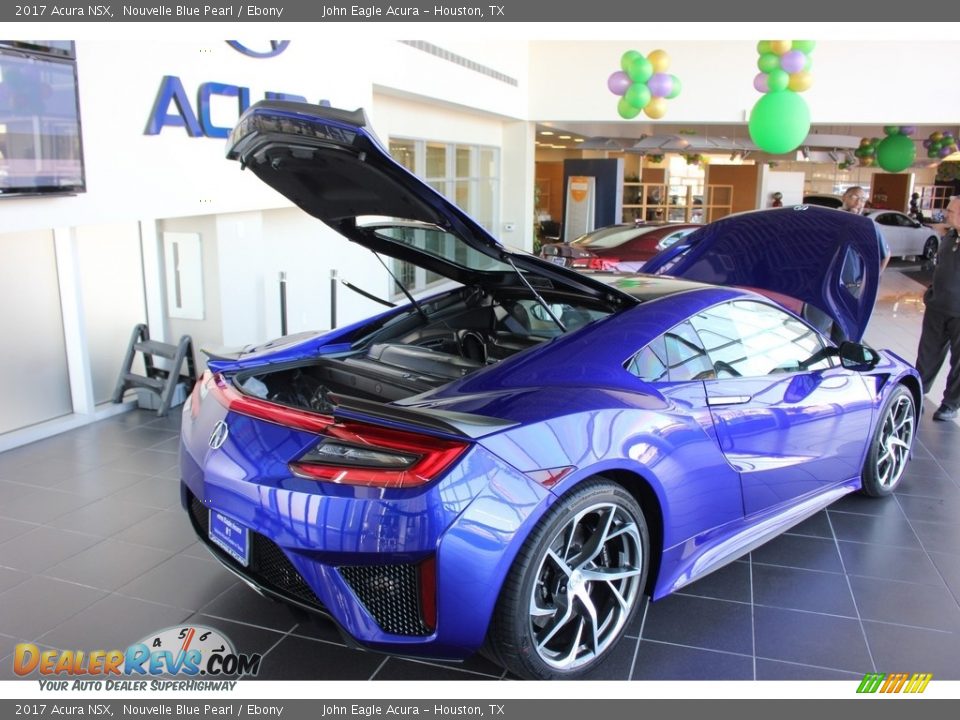 2017 Acura NSX Nouvelle Blue Pearl / Ebony Photo #6