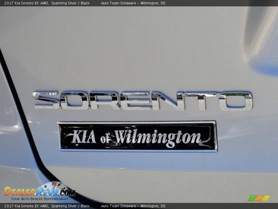 2017 Kia Sorento EX AWD Sparkling Silver / Black Photo #34