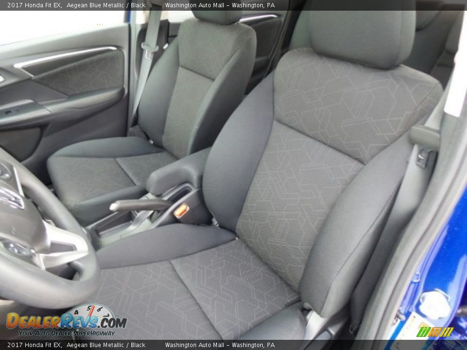 2017 Honda Fit EX Aegean Blue Metallic / Black Photo #10