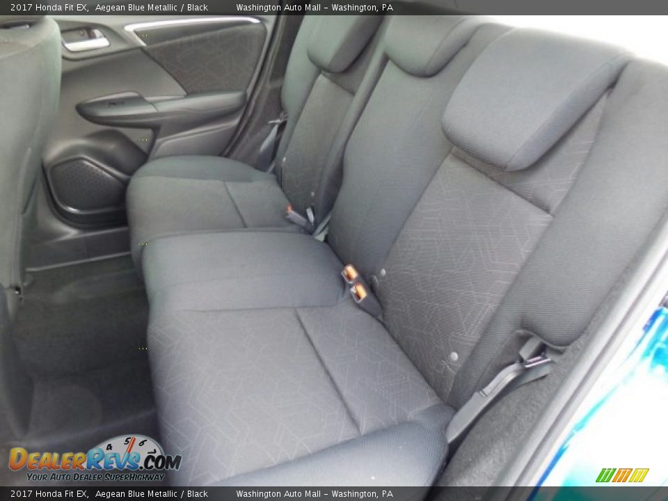 2017 Honda Fit EX Aegean Blue Metallic / Black Photo #11