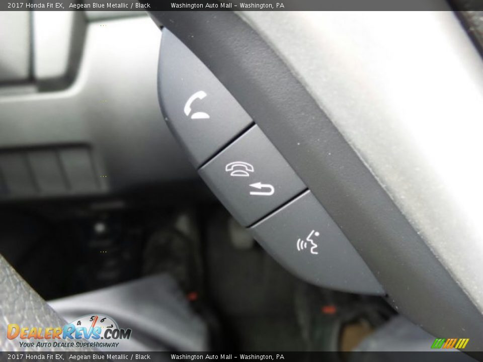 2017 Honda Fit EX Aegean Blue Metallic / Black Photo #20