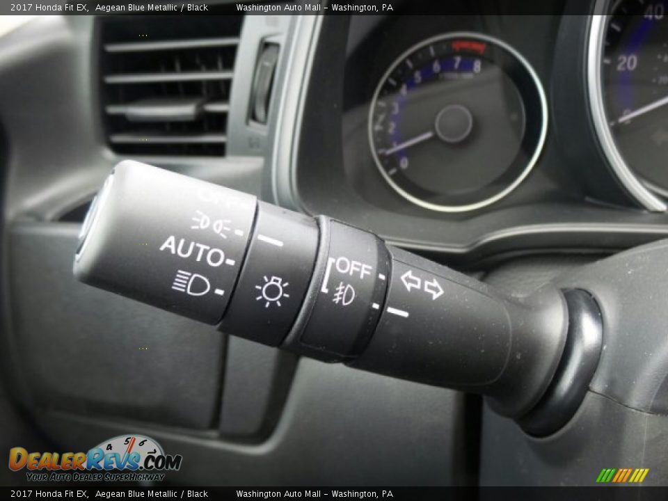 2017 Honda Fit EX Aegean Blue Metallic / Black Photo #21