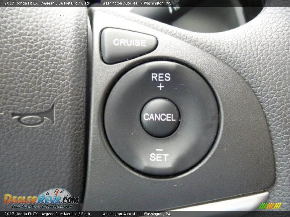 2017 Honda Fit EX Aegean Blue Metallic / Black Photo #22