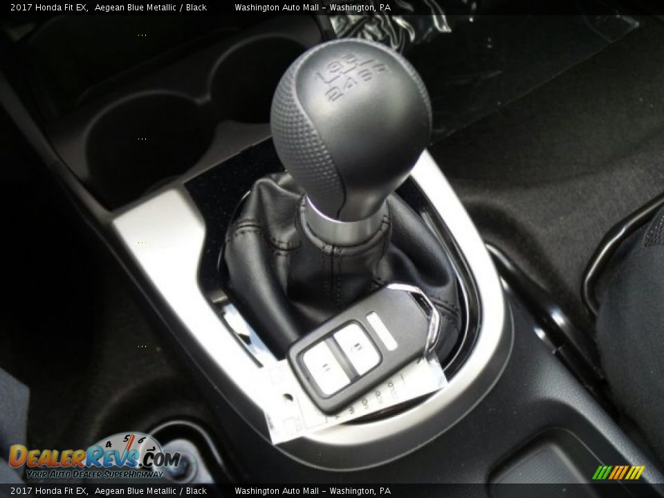 2017 Honda Fit EX Aegean Blue Metallic / Black Photo #28