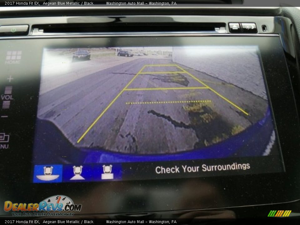 2017 Honda Fit EX Aegean Blue Metallic / Black Photo #29