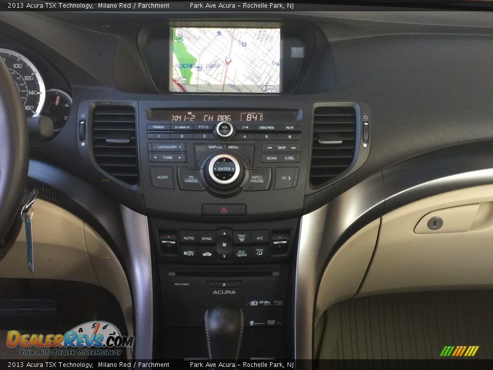 2013 Acura TSX Technology Milano Red / Parchment Photo #16