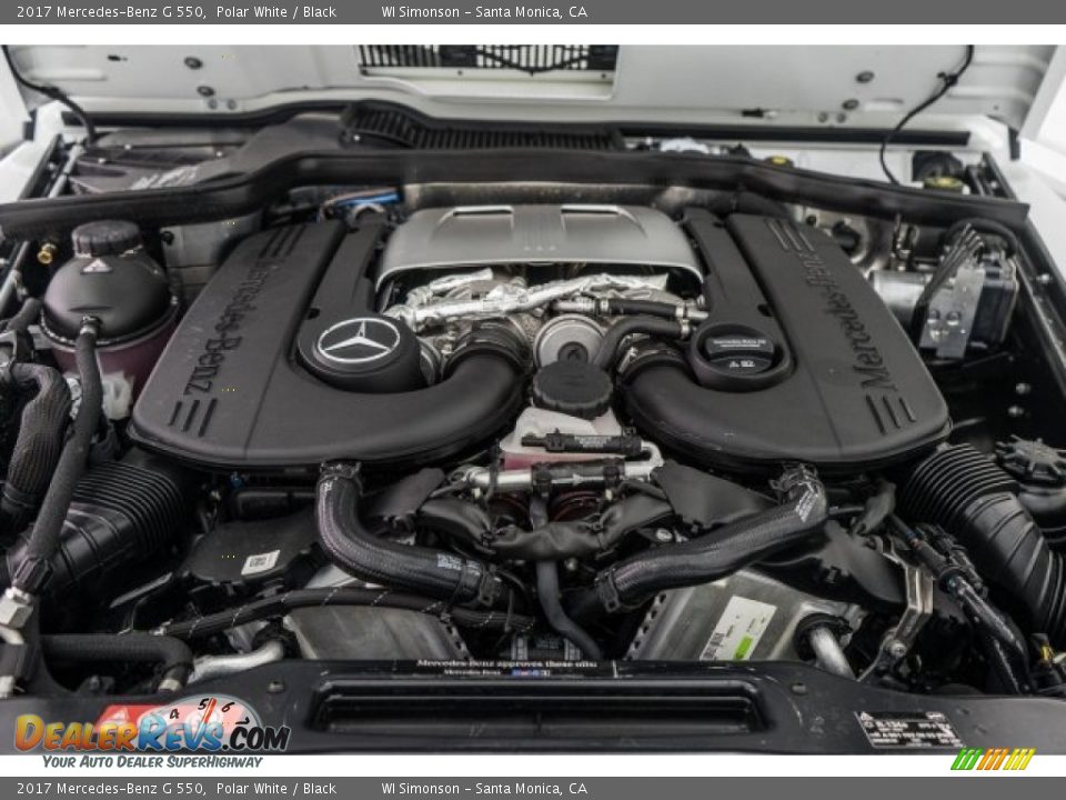 2017 Mercedes-Benz G 550 4.0 Liter DI biturbo DOHC 32-Valve VVT V8 Engine Photo #9