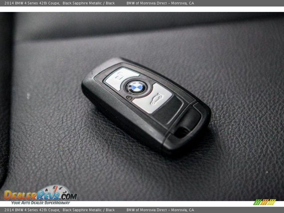 2014 BMW 4 Series 428i Coupe Black Sapphire Metallic / Black Photo #11