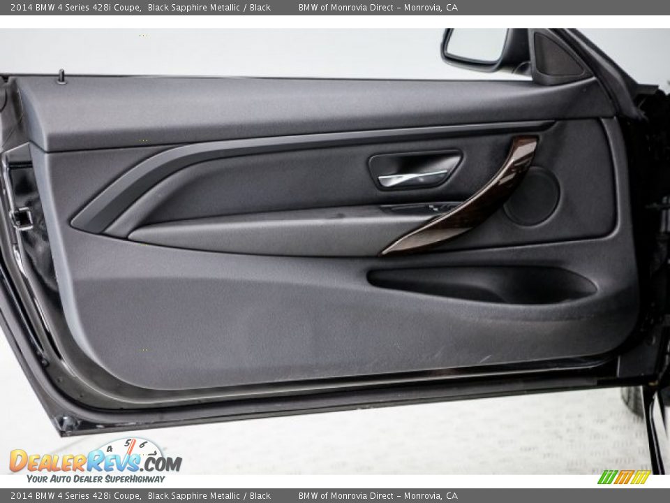 2014 BMW 4 Series 428i Coupe Black Sapphire Metallic / Black Photo #22