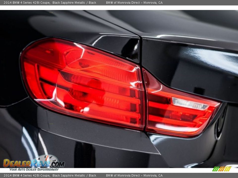 2014 BMW 4 Series 428i Coupe Black Sapphire Metallic / Black Photo #23