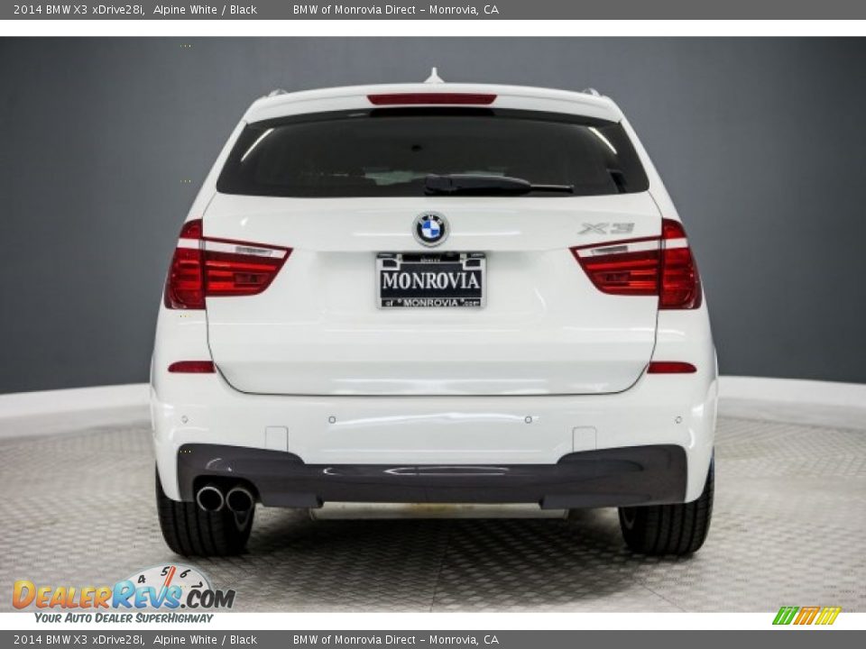 2014 BMW X3 xDrive28i Alpine White / Black Photo #3