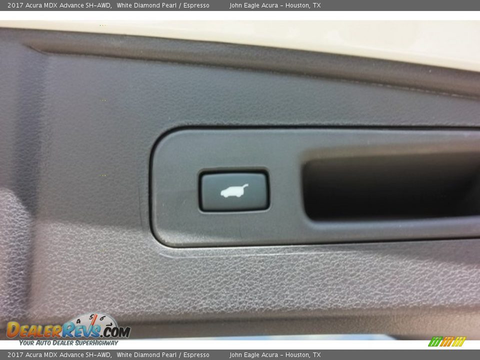 2017 Acura MDX Advance SH-AWD White Diamond Pearl / Espresso Photo #23
