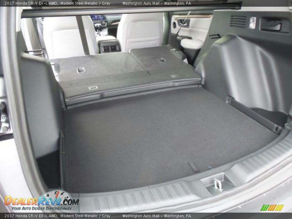 2017 Honda CR-V EX-L AWD Modern Steel Metallic / Gray Photo #12