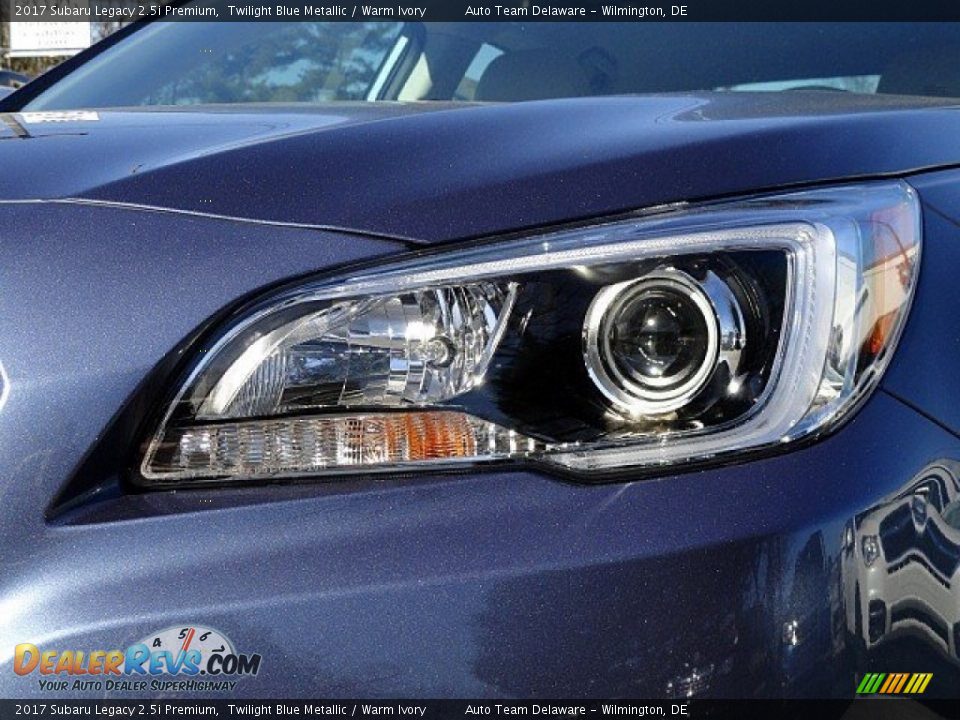 2017 Subaru Legacy 2.5i Premium Twilight Blue Metallic / Warm Ivory Photo #8