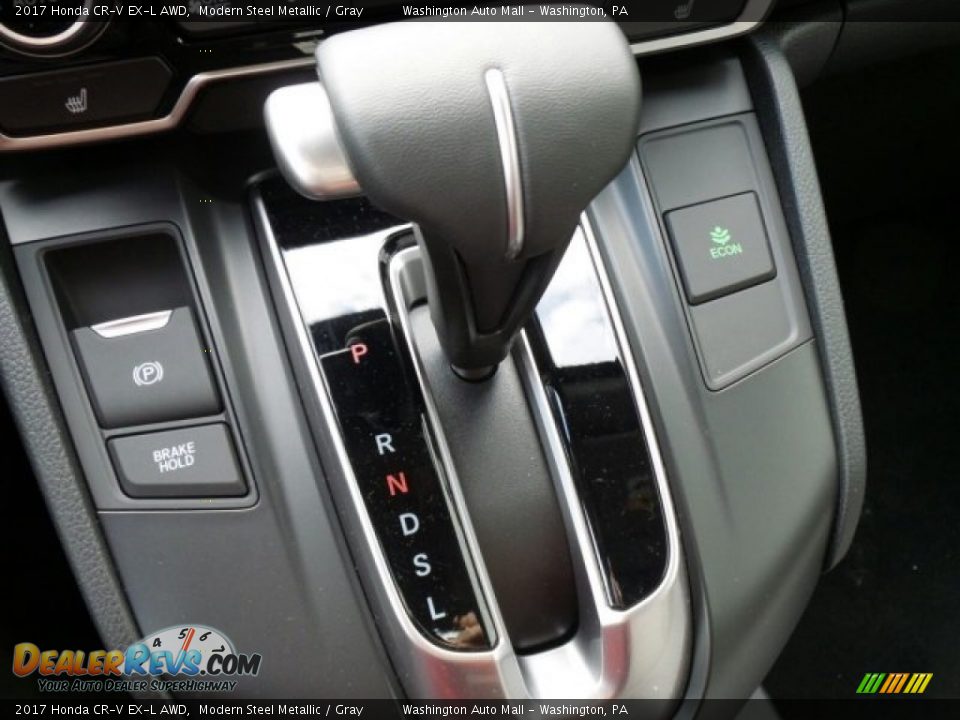 2017 Honda CR-V EX-L AWD Modern Steel Metallic / Gray Photo #33