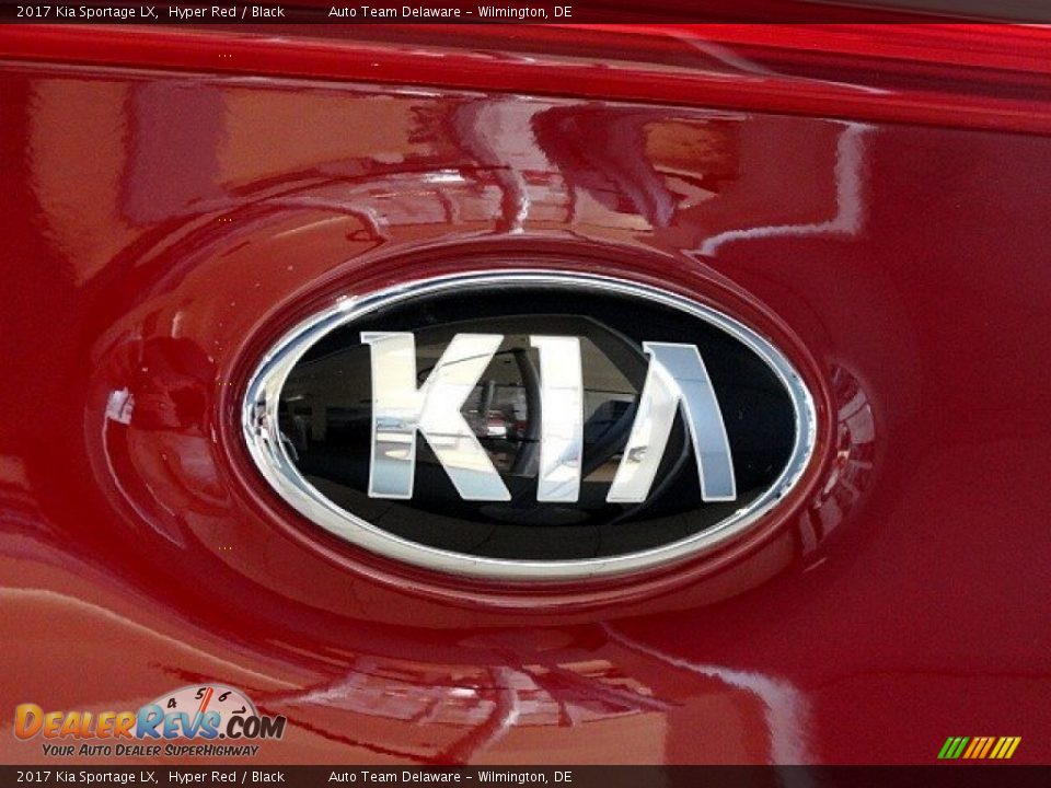 2017 Kia Sportage LX Hyper Red / Black Photo #25