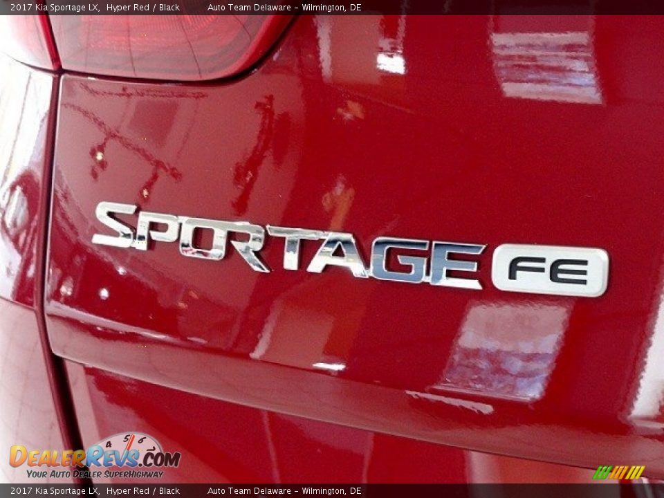 2017 Kia Sportage LX Hyper Red / Black Photo #28