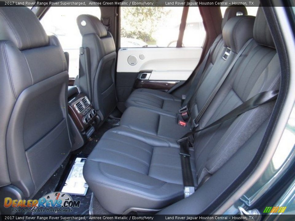 Rear Seat of 2017 Land Rover Range Rover Supercharged Photo #5