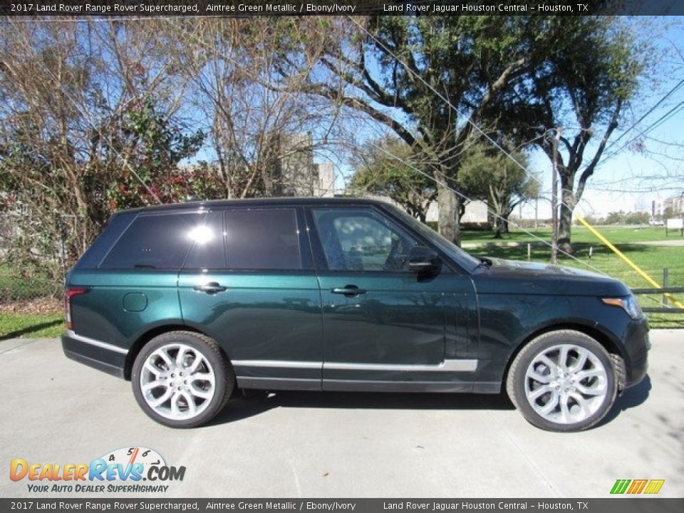 2017 Land Rover Range Rover Supercharged Aintree Green Metallic / Ebony/Ivory Photo #6