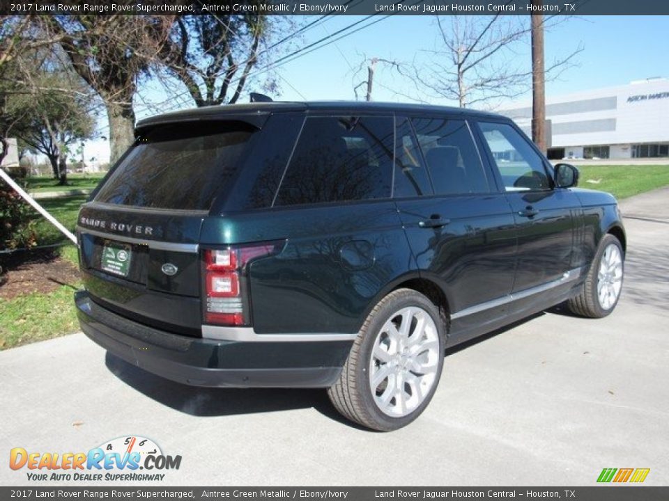 2017 Land Rover Range Rover Supercharged Aintree Green Metallic / Ebony/Ivory Photo #7
