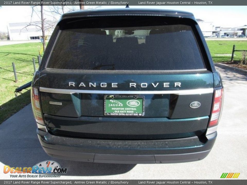 2017 Land Rover Range Rover Supercharged Aintree Green Metallic / Ebony/Ivory Photo #8