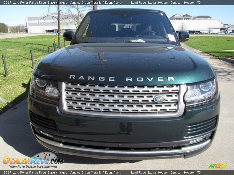 2017 Land Rover Range Rover Supercharged Aintree Green Metallic / Ebony/Ivory Photo #9