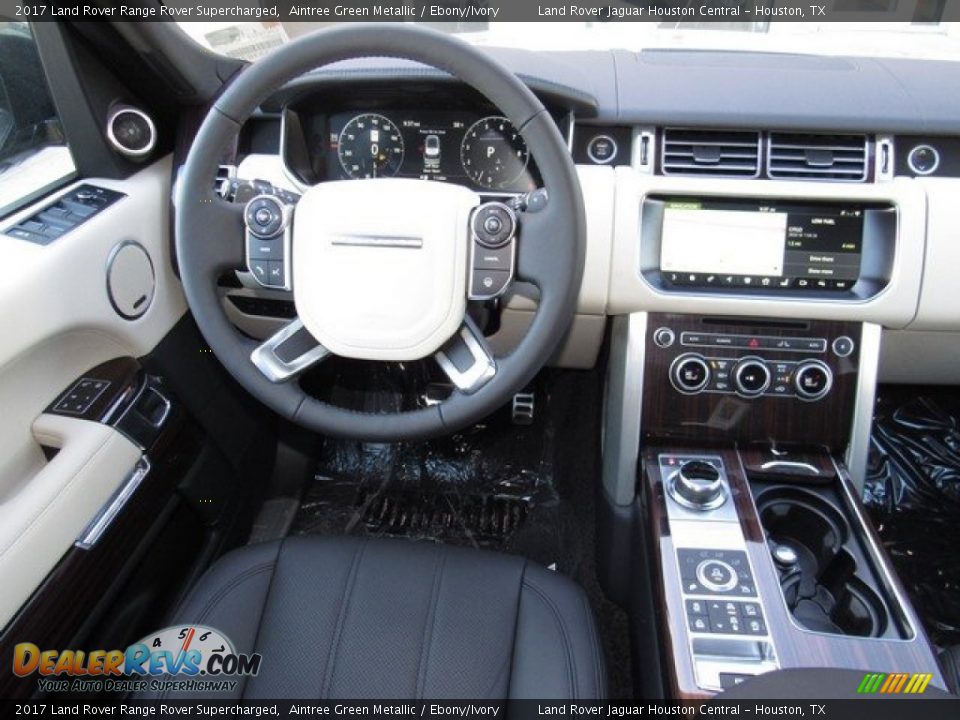 2017 Land Rover Range Rover Supercharged Aintree Green Metallic / Ebony/Ivory Photo #13