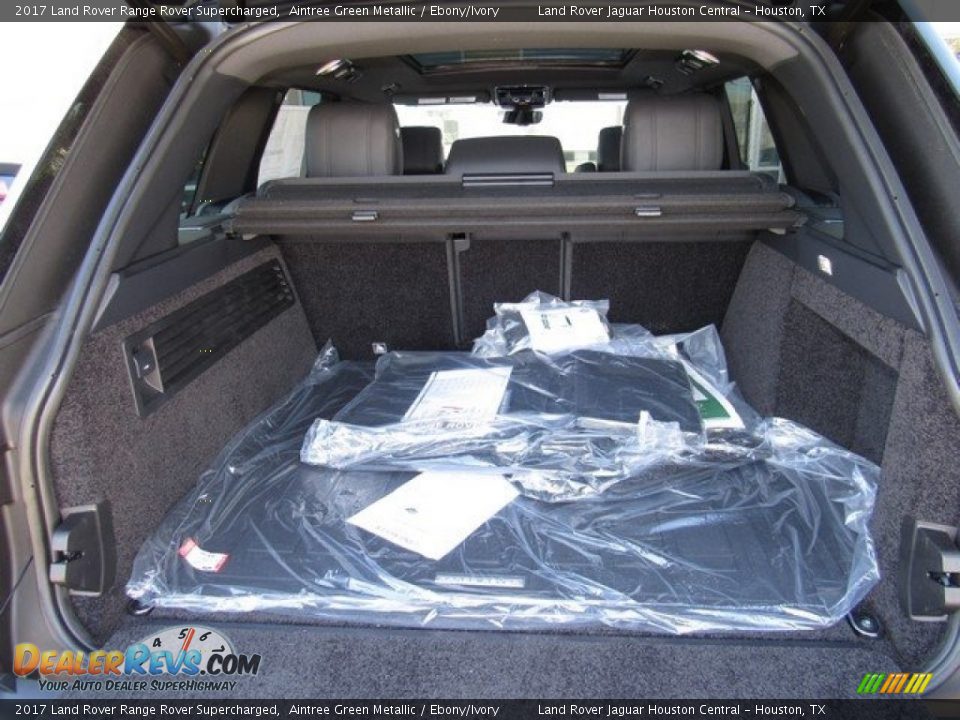 2017 Land Rover Range Rover Supercharged Aintree Green Metallic / Ebony/Ivory Photo #16