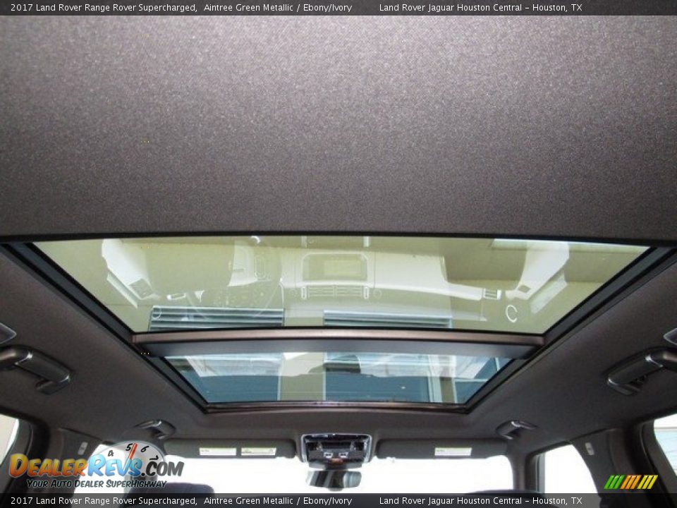 2017 Land Rover Range Rover Supercharged Aintree Green Metallic / Ebony/Ivory Photo #17