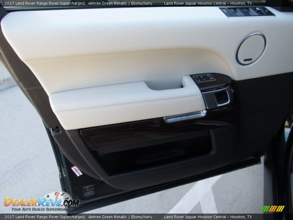 2017 Land Rover Range Rover Supercharged Aintree Green Metallic / Ebony/Ivory Photo #18