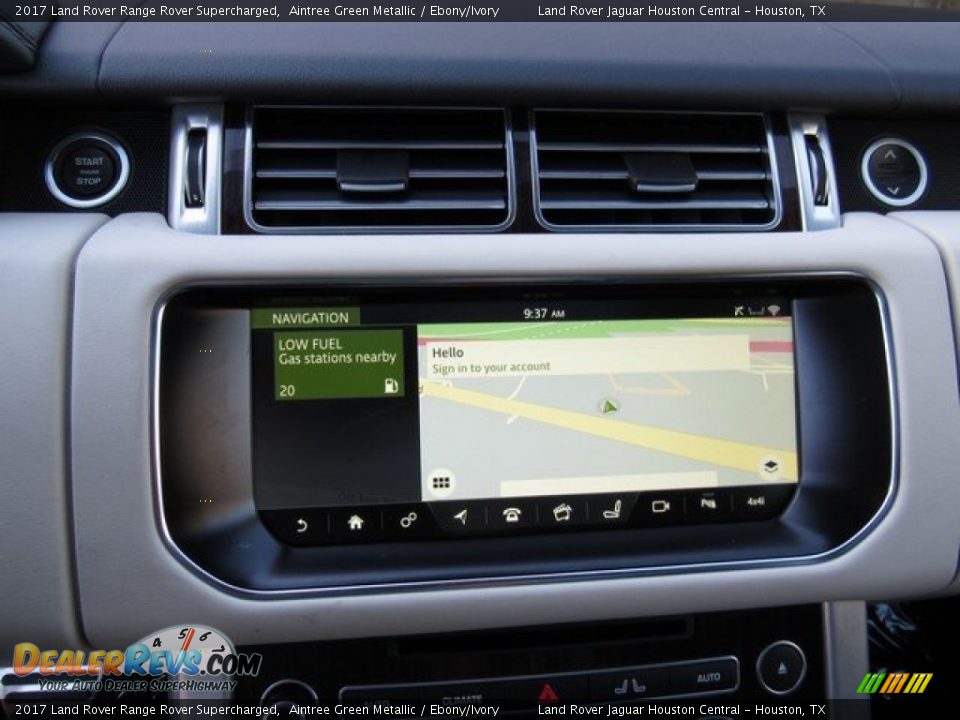 2017 Land Rover Range Rover Supercharged Aintree Green Metallic / Ebony/Ivory Photo #20