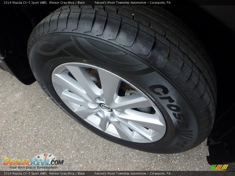 2014 Mazda CX-5 Sport AWD Meteor Gray Mica / Black Photo #10