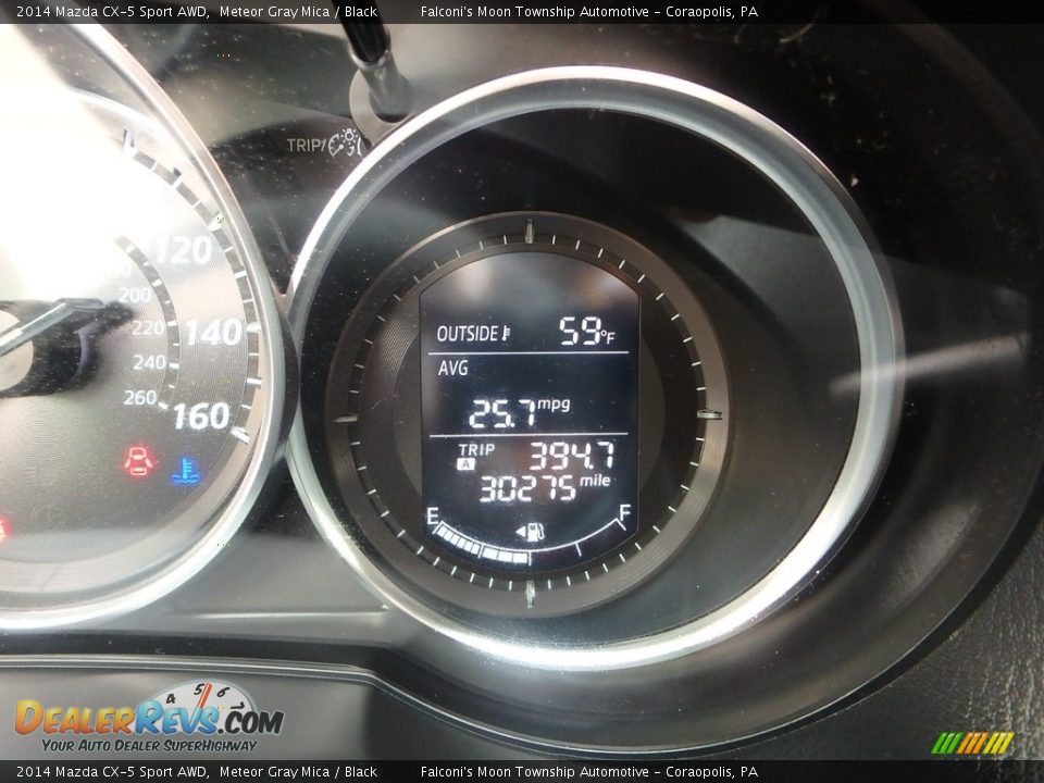 2014 Mazda CX-5 Sport AWD Meteor Gray Mica / Black Photo #25