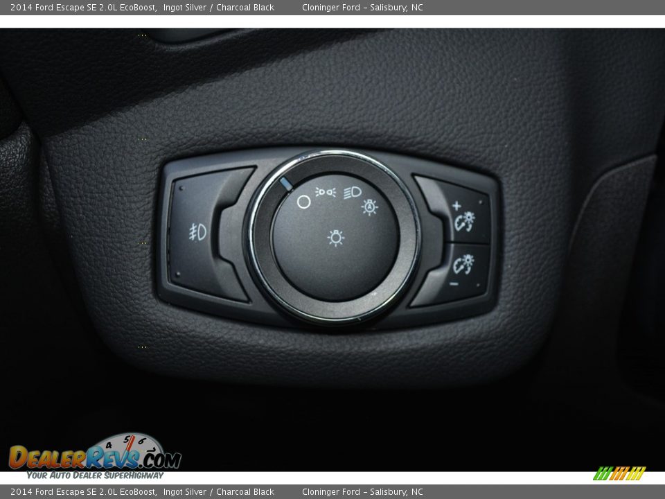 2014 Ford Escape SE 2.0L EcoBoost Ingot Silver / Charcoal Black Photo #25
