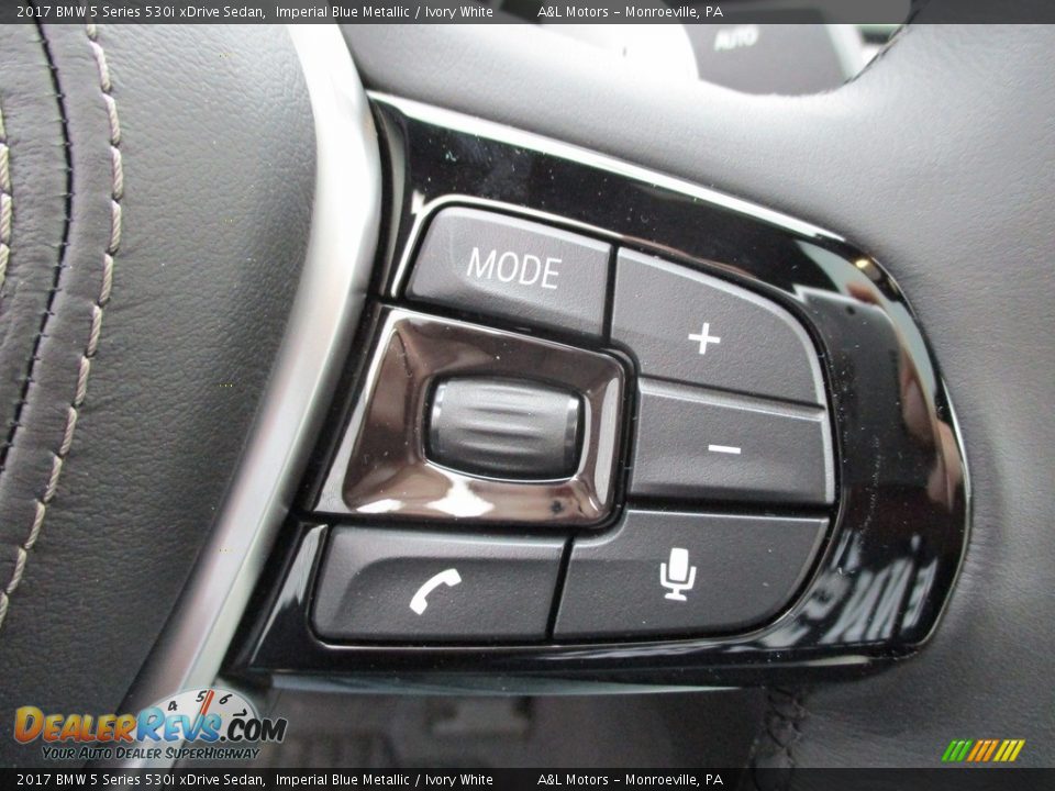 Controls of 2017 BMW 5 Series 530i xDrive Sedan Photo #18