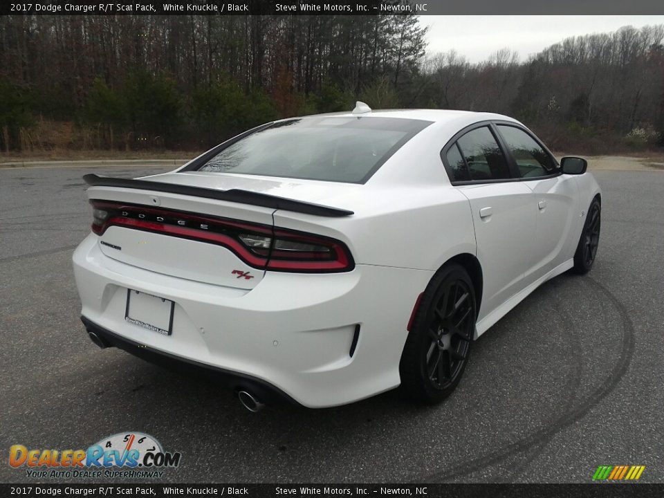 2017 Dodge Charger R/T Scat Pack White Knuckle / Black Photo #6