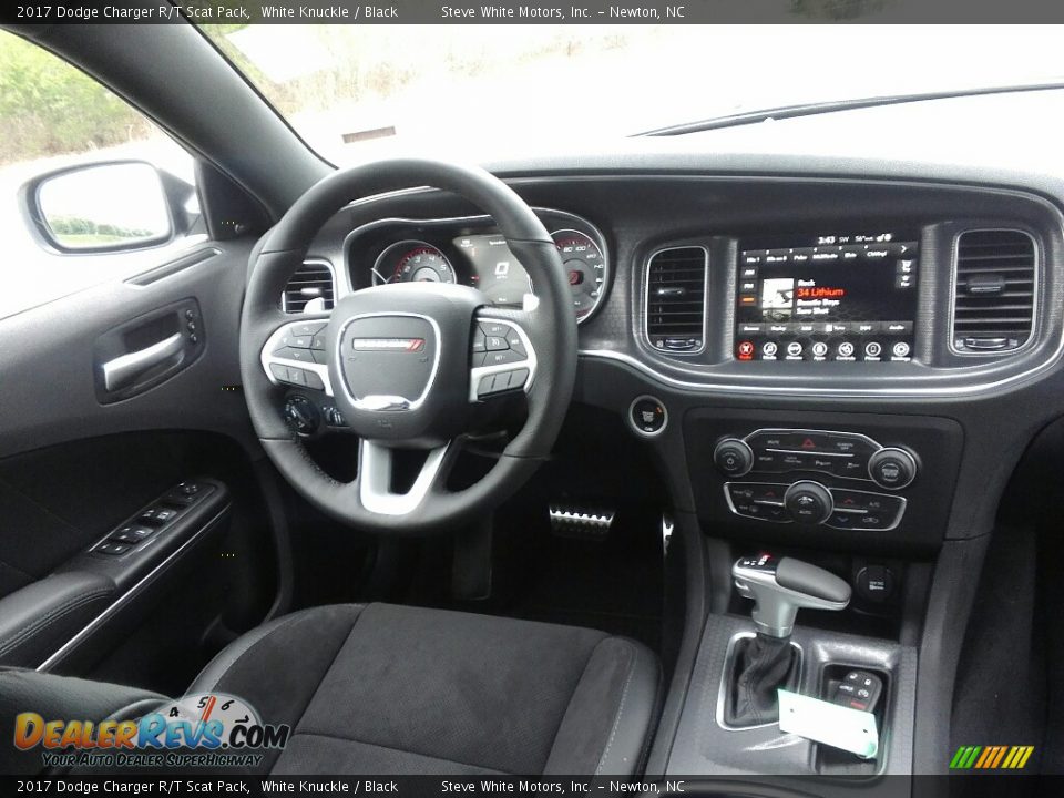 2017 Dodge Charger R/T Scat Pack White Knuckle / Black Photo #14
