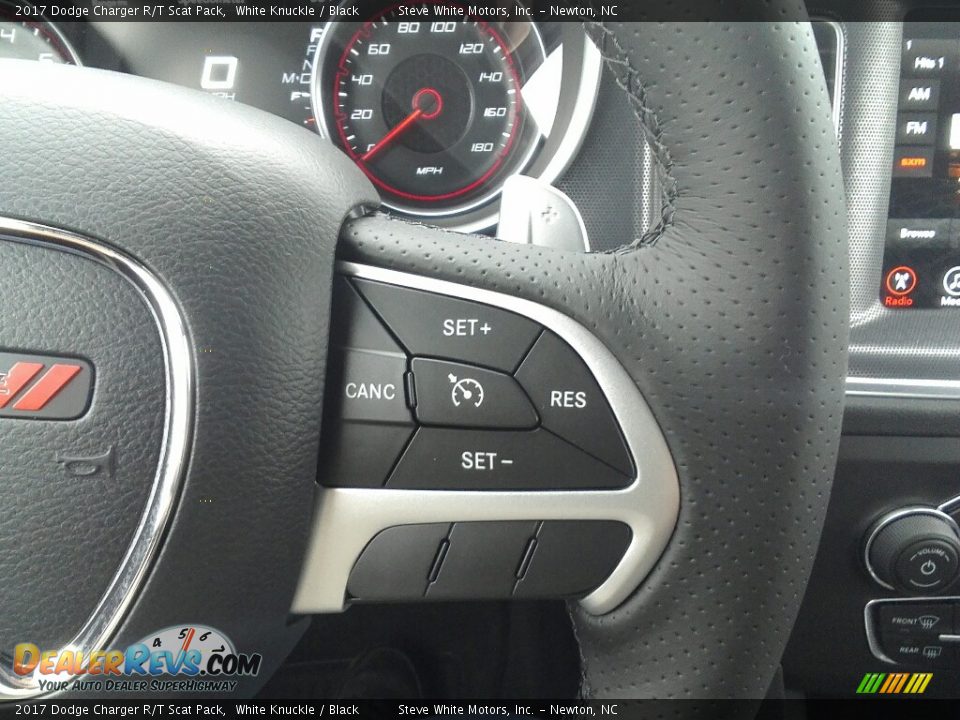 2017 Dodge Charger R/T Scat Pack White Knuckle / Black Photo #17