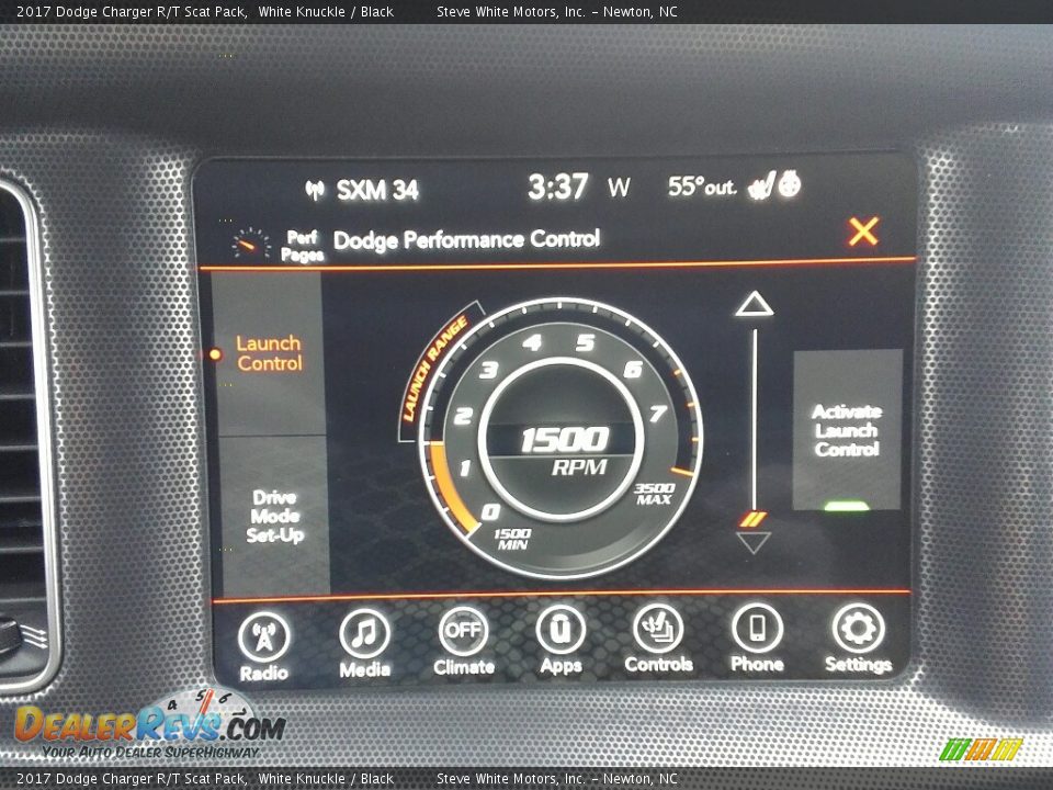 2017 Dodge Charger R/T Scat Pack White Knuckle / Black Photo #20