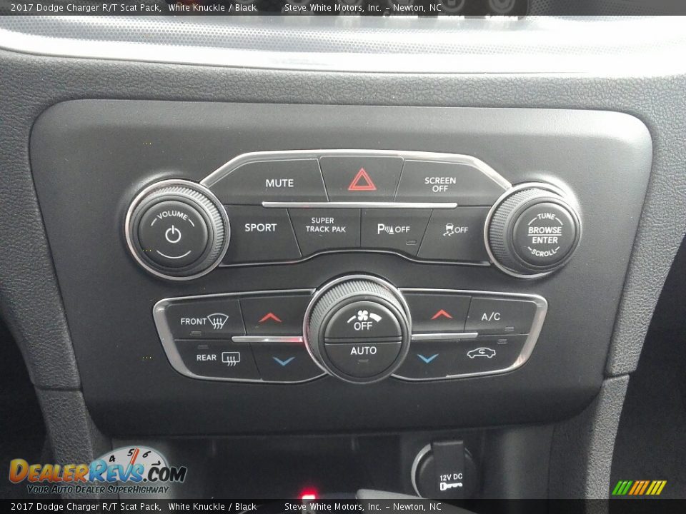 2017 Dodge Charger R/T Scat Pack White Knuckle / Black Photo #22