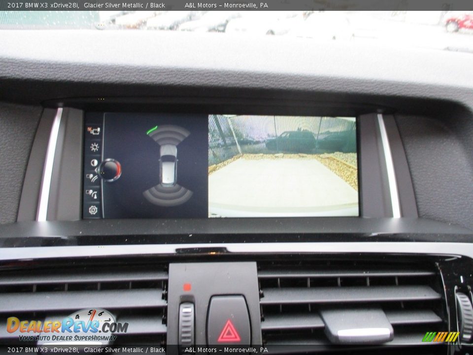 2017 BMW X3 xDrive28i Glacier Silver Metallic / Black Photo #18