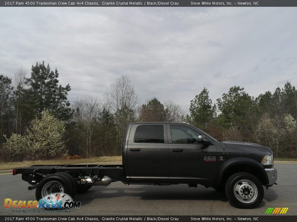 Granite Crystal Metallic 2017 Ram 4500 Tradesman Crew Cab 4x4 Chassis Photo #5