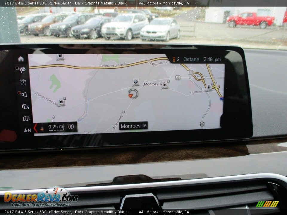 Navigation of 2017 BMW 5 Series 530i xDrive Sedan Photo #17