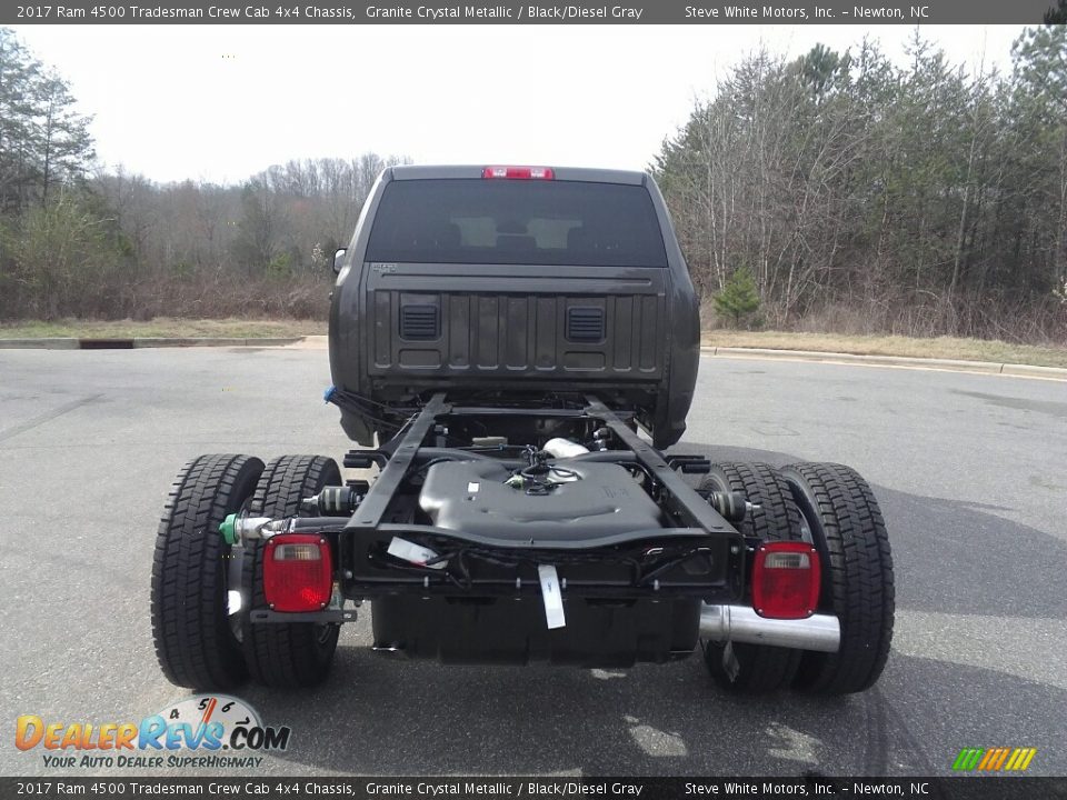 2017 Ram 4500 Tradesman Crew Cab 4x4 Chassis Granite Crystal Metallic / Black/Diesel Gray Photo #7