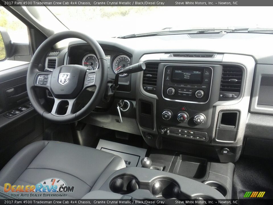 Dashboard of 2017 Ram 4500 Tradesman Crew Cab 4x4 Chassis Photo #14