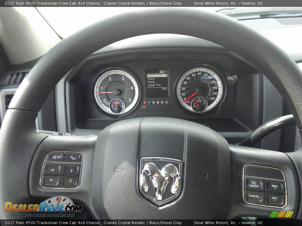 2017 Ram 4500 Tradesman Crew Cab 4x4 Chassis Gauges Photo #15