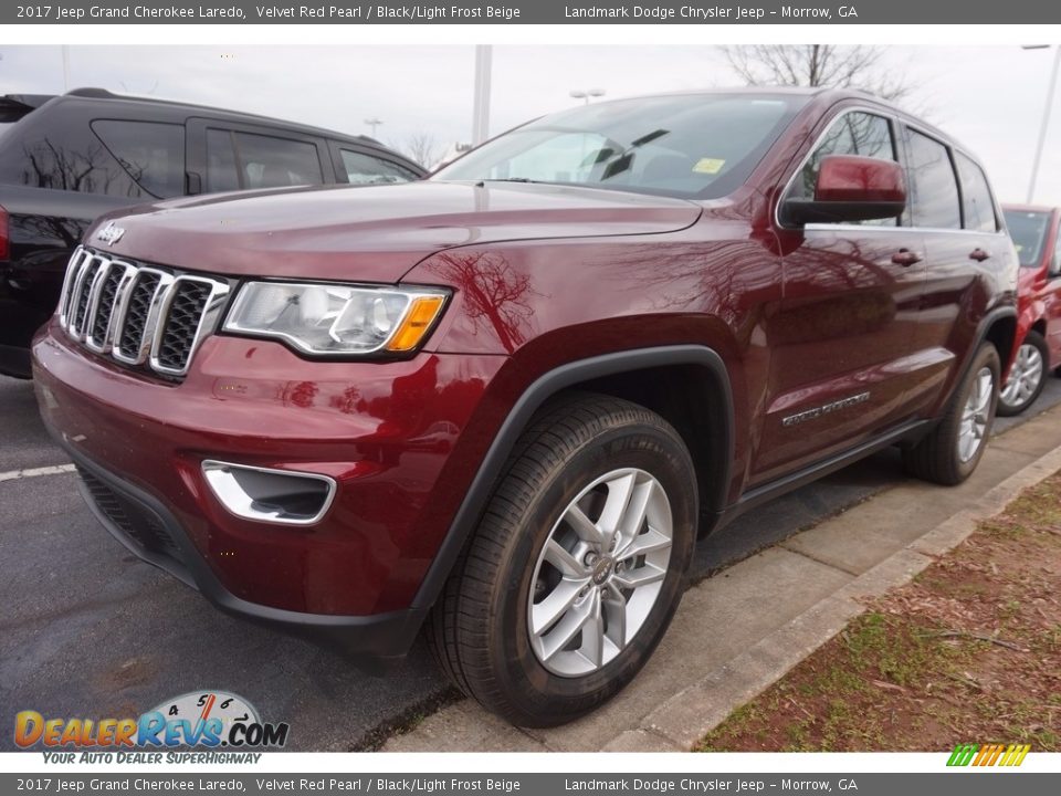 Velvet Red Pearl 2017 Jeep Grand Cherokee Laredo Photo #1